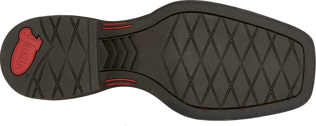 Justin Canter Dusky Brown western boot - bottom
