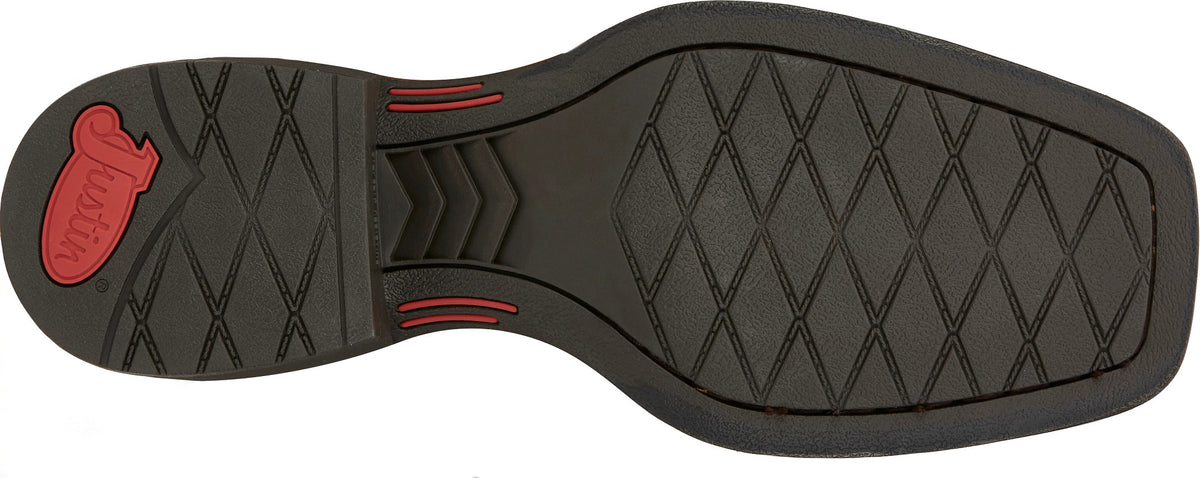 Justin Canter Dusky Brown western boot - bottom