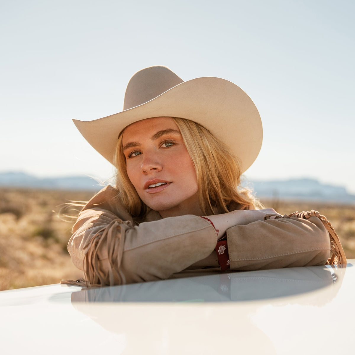 Stetson Skyline 6X Cowboy Hat in Silverbelly