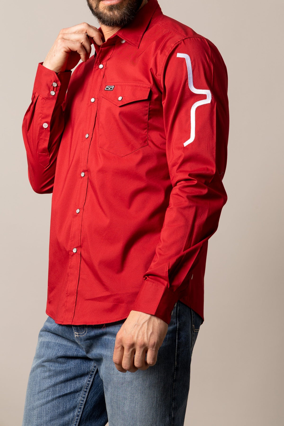Kimes Ranch Talbott Shirt – Red