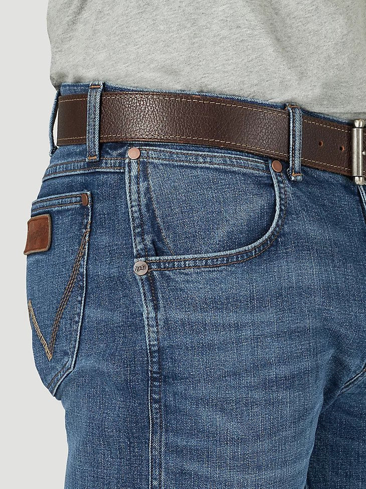 Wrangler Retro Slim Fit Bootcut Jeans in Night Sky
