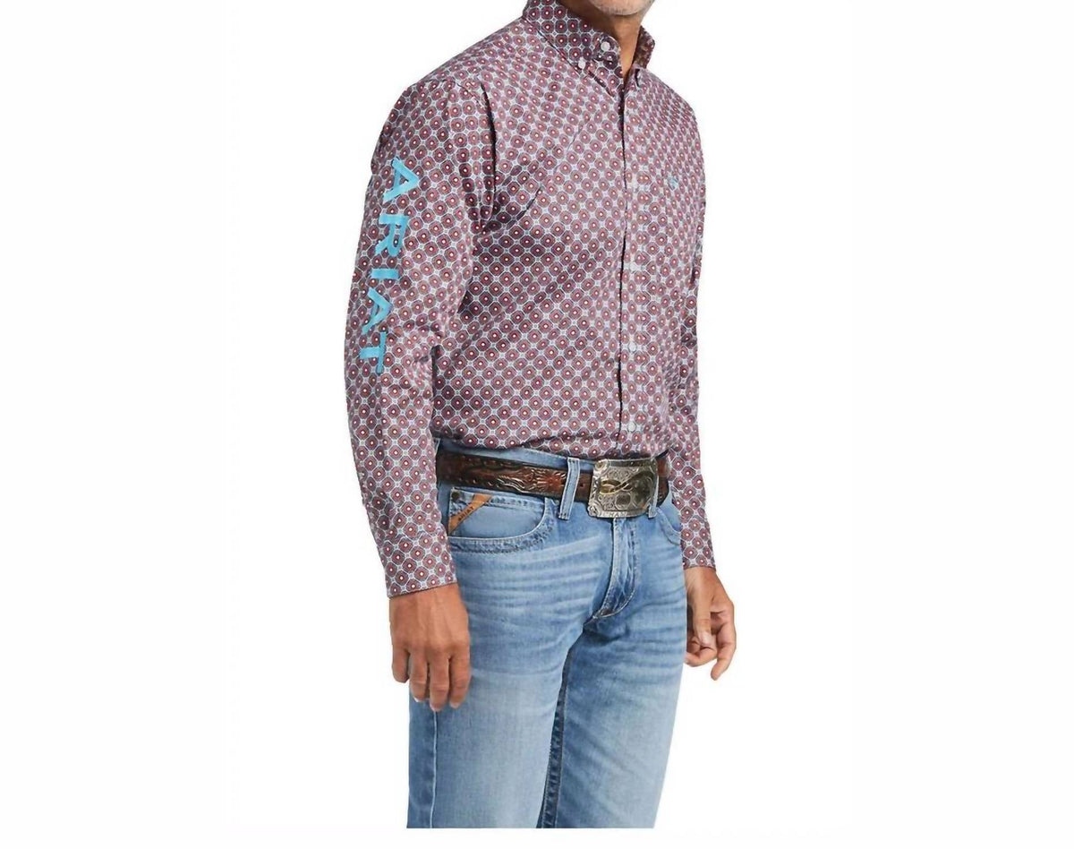 Ariat Team Paxton Shirt in White