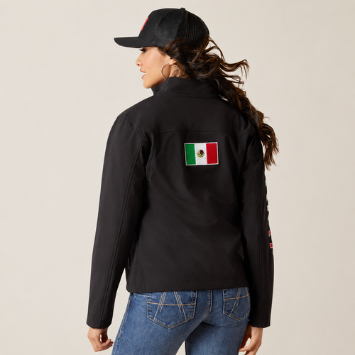 Ariat Classic Team Mexico Softshell Jacket – Black