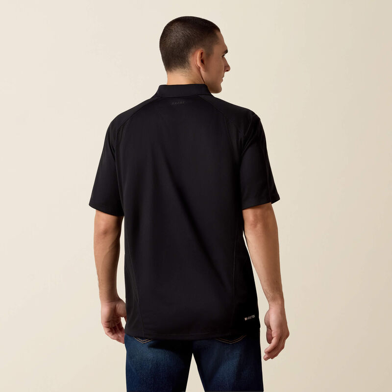 Ariat AC Short Sleeve Polo – Black