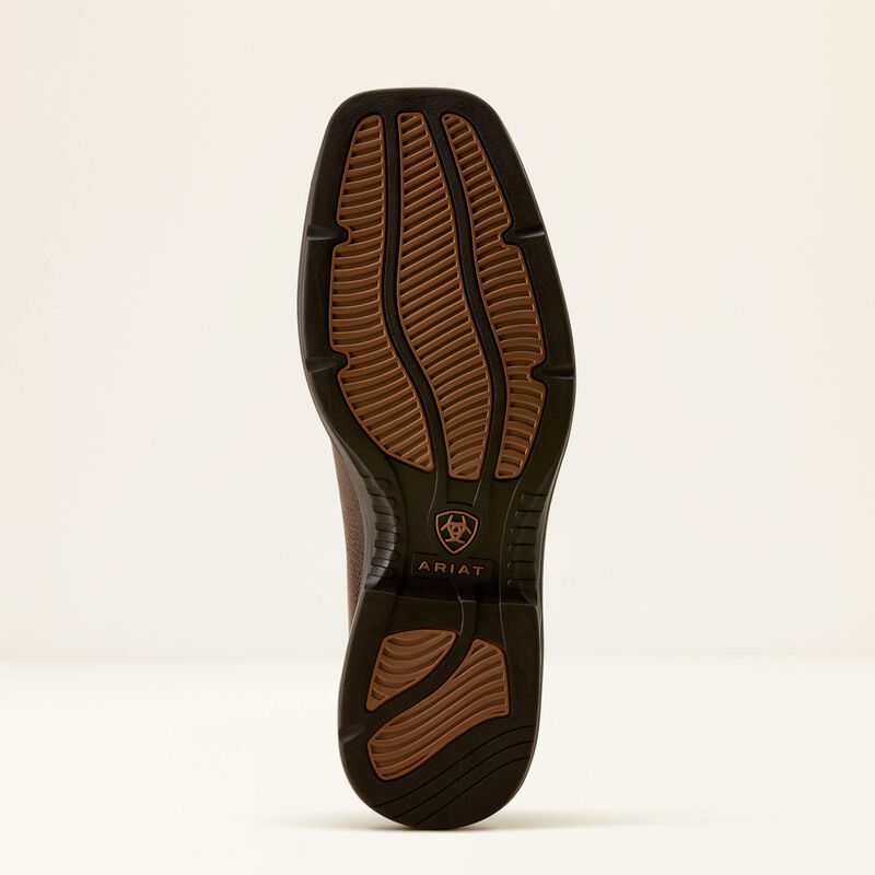 Ariat Ranger Wide Square Toe Cowboy Boot - Wicker / Chocolate Smoke