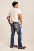 Rock Revival Jett Bootcut Jeans – Blue