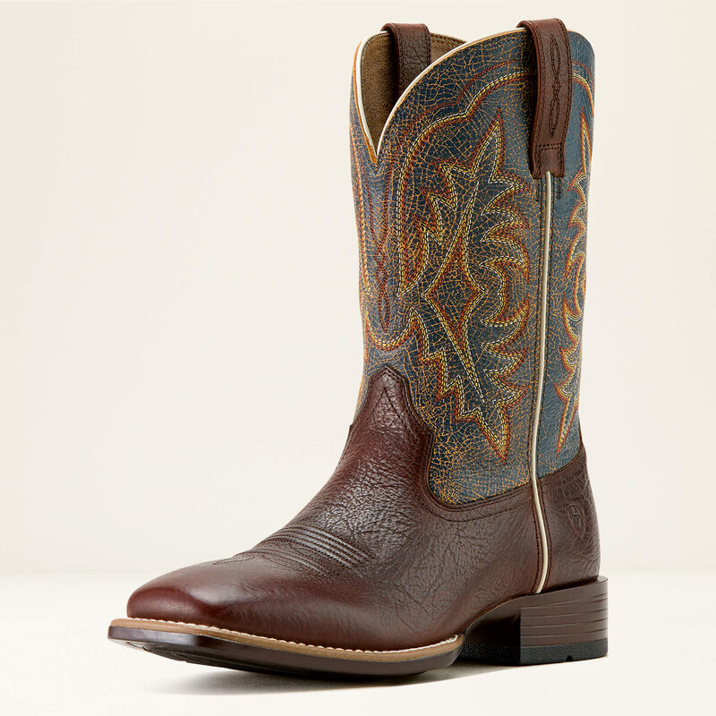 Ariat Ryden Ultra Wide Square Toe Cowboy Boot - Textured Oak