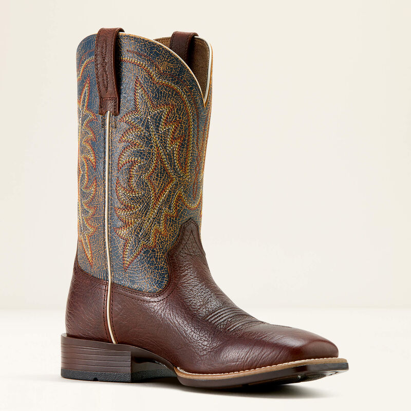 Ariat Ryden Ultra Wide Square Toe Cowboy Boot - Textured Oak