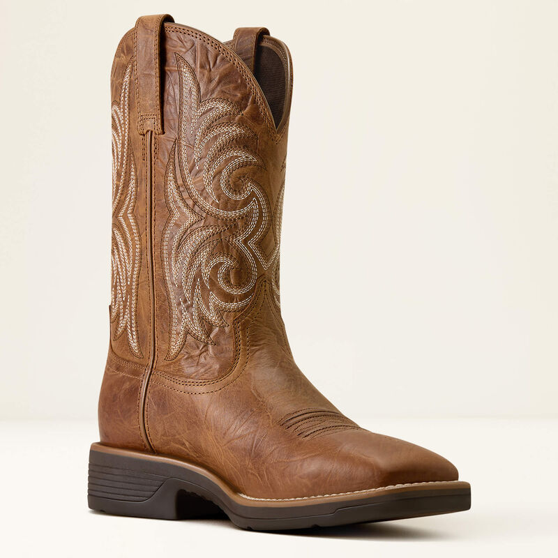 Ariat Ranger Wide Square Toe Cowboy Boot - Sunbaked Tan