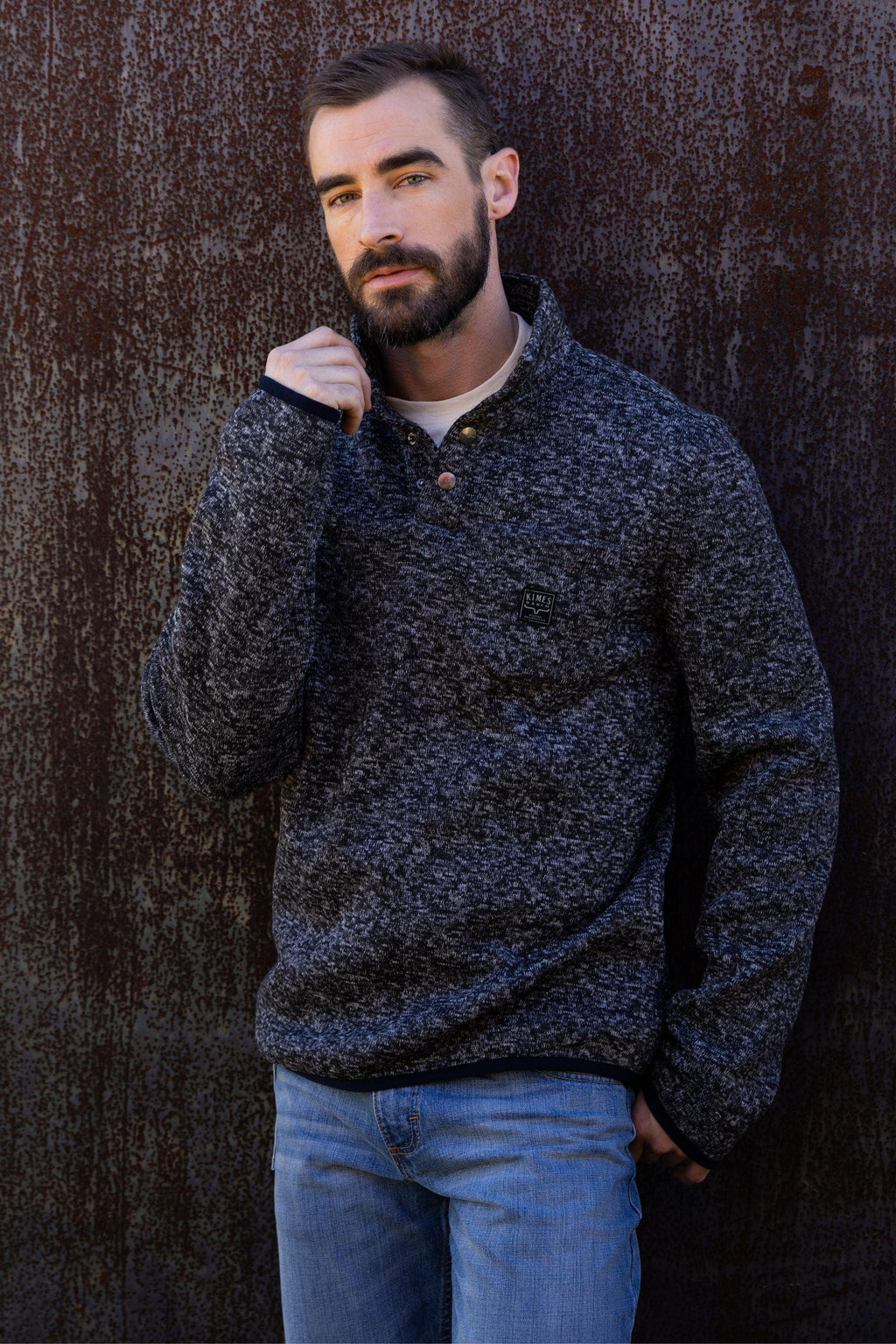 Kimes Ranch Julian Pullover – Black