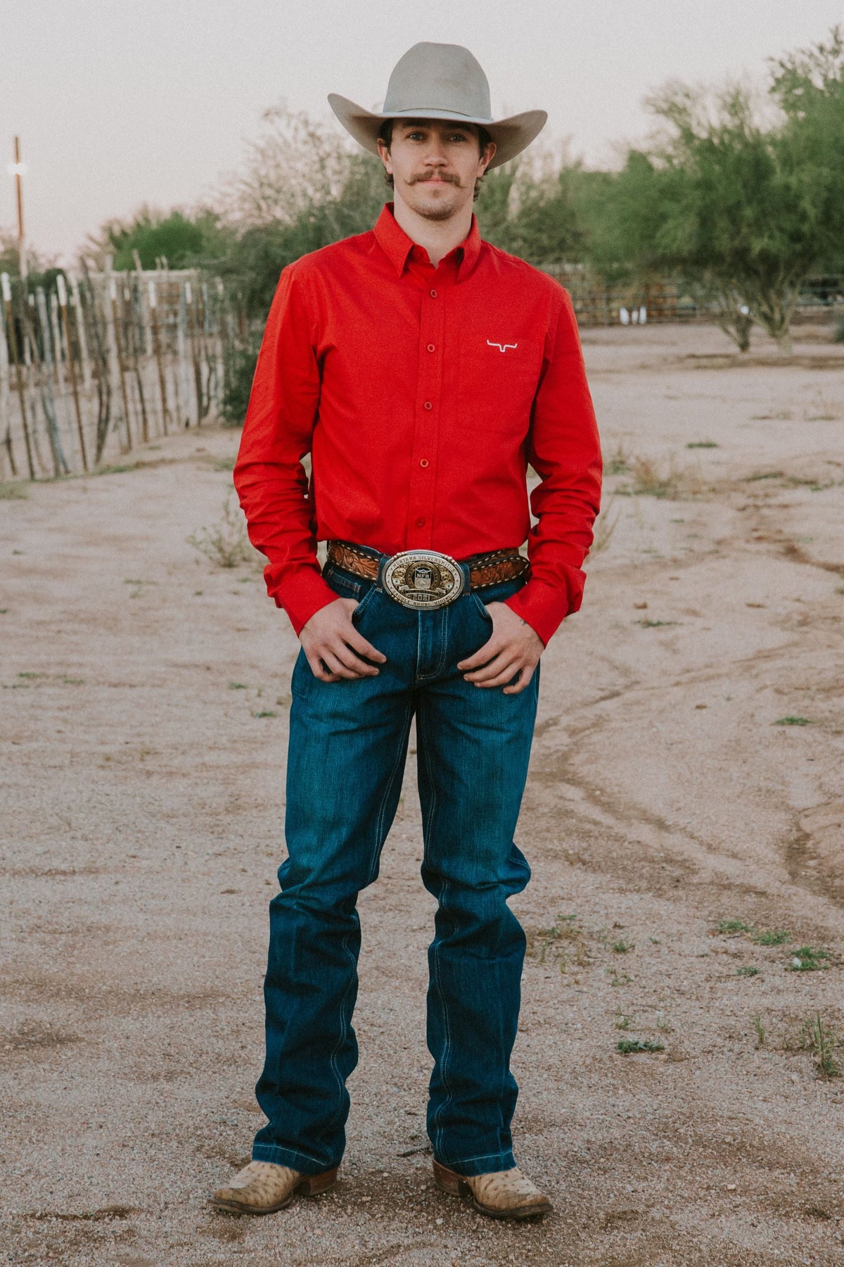 Kimes Ranch KR Team Shirt – Red