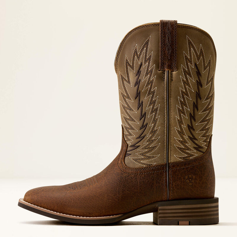 Ariat Driggs Wide Square Toe Cowboy Boot - Toffee Crunch
