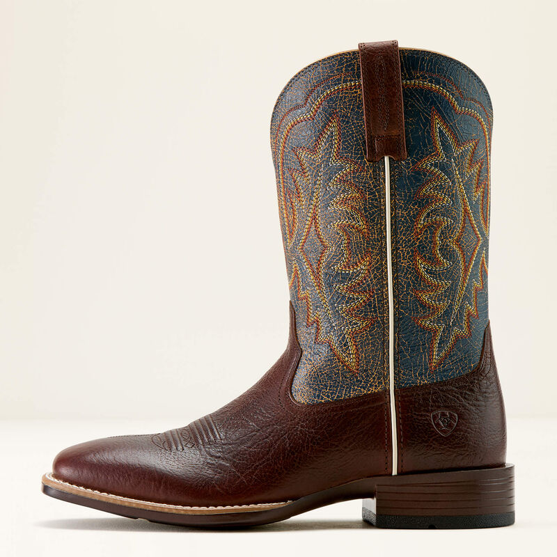 Ariat Ryden Ultra Wide Square Toe Cowboy Boot - Textured Oak