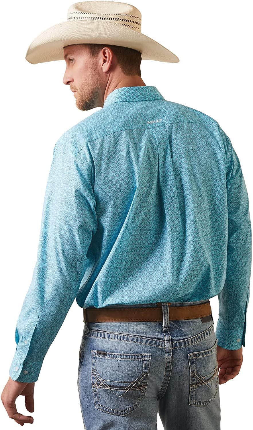 Ariat Team Caiden Classic Fit Long Sleeve Shirt – Gulf Stream