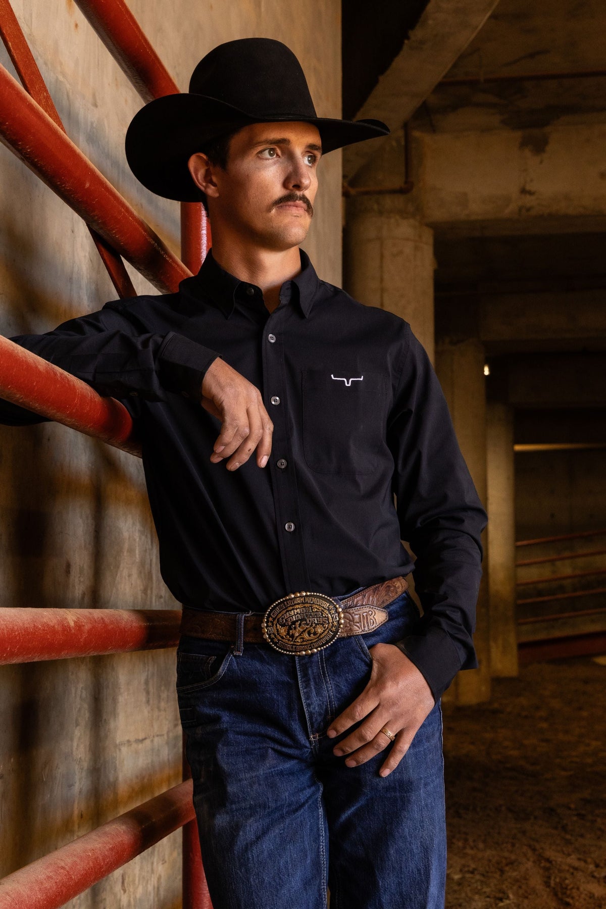 Kimes Ranch KR Team Shirt – Black