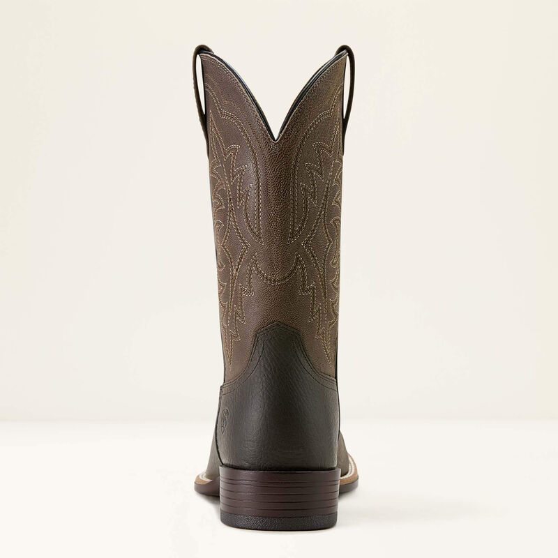 Ariat Ryden Ultra Wide Square Toe Cowboy Boot - Smokey Brown