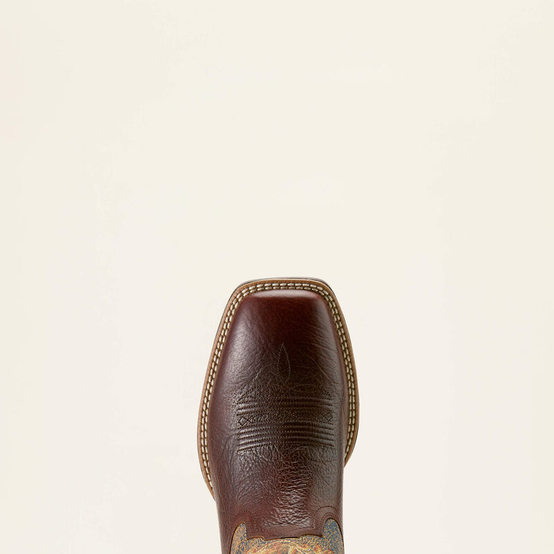 Ariat Ryden Ultra Wide Square Toe Cowboy Boot - Textured Oak