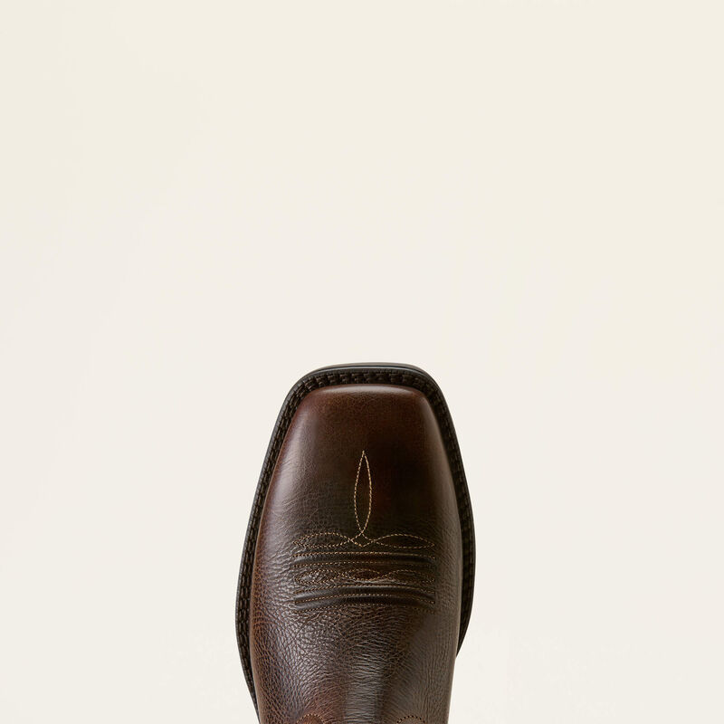 Ariat Ranger Wide Square Toe Cowboy Boot - Wicker / Chocolate Smoke